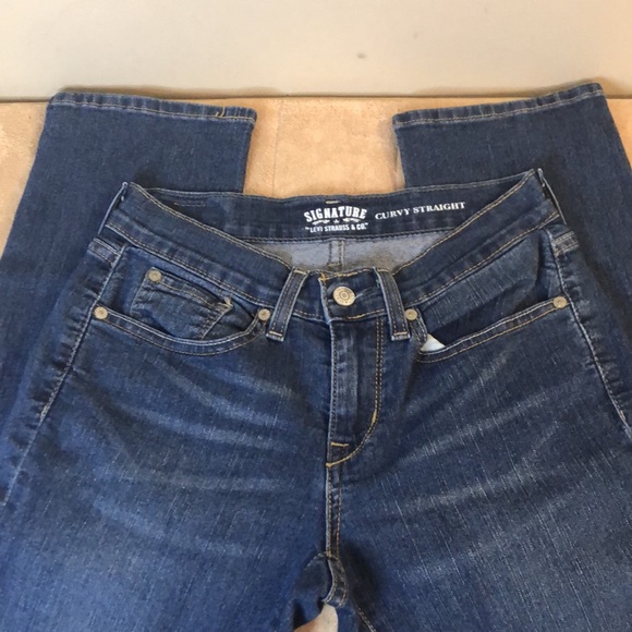 Levi's Denim - LEVI'S curvy straight jeans 27x32